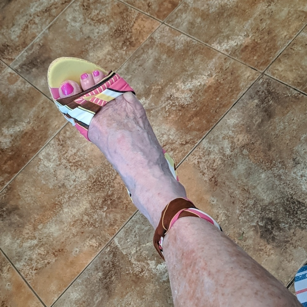 Nine West wedge shoes